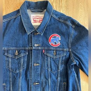 Men’s Levi’s Chicago Cubs Jean Jacket